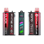 Pyne Pod Click 10000 Starter Kit - Box of 5 Strawberry Watermelon