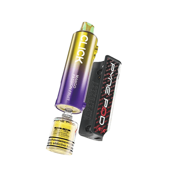 Pyne Pod Click 10k Replacement Pods Box of 5 Mango Passion Fruit