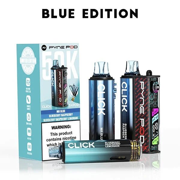 Buy Pyne Pod Click 50k Prefilled Pod Vape Kit Box of 5 - Bulk Vape Wholesale