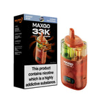 Relx Maxgo 33k Prefilled Pod Vape Kit - Pack of 3 Chery Blast + Blueberry Cherry Cranberry