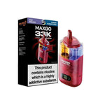 Relx Maxgo 33k Prefilled Pod Vape Kit - Pack of 3 Chery Blast + Blueberry Cherry Cranberry