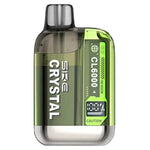 SKE Crystal CL6000 Puffs Prefilled Pod Vape Kit Box of 5 Double Apple