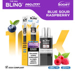 The Bling 10k Pro Max Replacement Pods (BOX OF 5) Blue Sour Raspberry