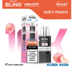 The Bling 10k Pro Max Replacement Pods (BOX OF 5) Juicy Peach