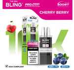 The Bling 10k Pro Max Replacement Pods (BOX OF 5) Cherry Berry