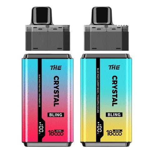 Buy The Crystal Bling Pro Ultra Twist 18k Prefilled Pod Vape Box of 10 - Bulk Vape Wholesale