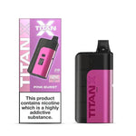 Titan 10000 X Prefilled Vape Pod Kit - Box of 5 Pink Burst