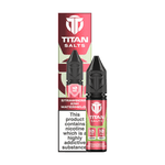 Titan Nic Salts 10ml E - liquids Pack of 10 Strawberry Kiwi Watermelon