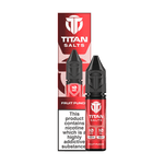 Titan Nic Salts 10ml E - liquids Pack of 10 Fruit Punch