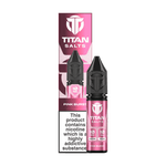 Titan Nic Salts 10ml E - liquids Pack of 10 Pink Burst