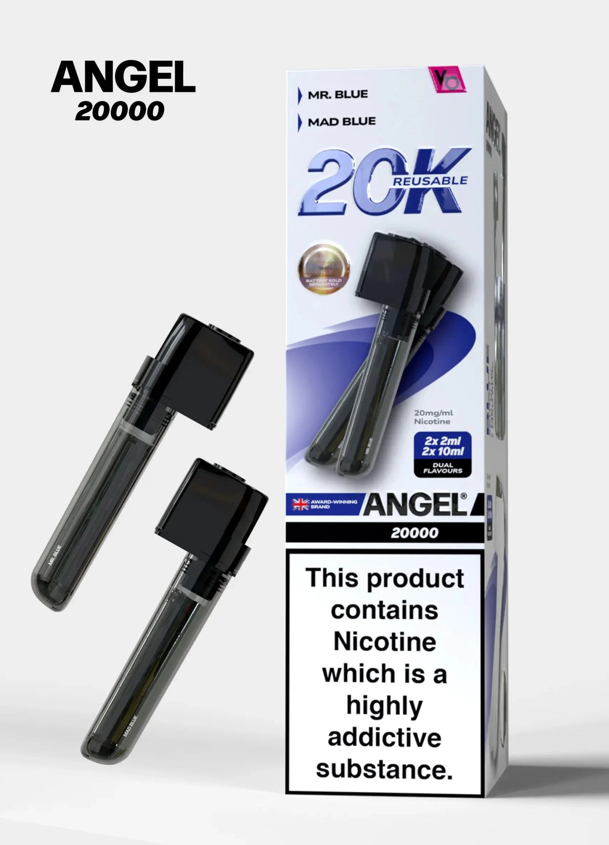 Buy Vapes Bars Angel 20000 Vape Pods Pack of 5 - Bulk Vape Wholesale