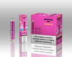 Crystal Bar Original 600 Vape Kit Pack of 10 Blueberry sour raspberry