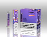 Crystal Bar Original 600 Vape Kit Pack of 10 Blueberry sour raspberry