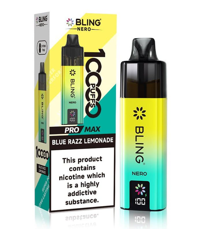 blng vape flavors Buy Crystal Bling Nero 10k Vape Kit Box of 5