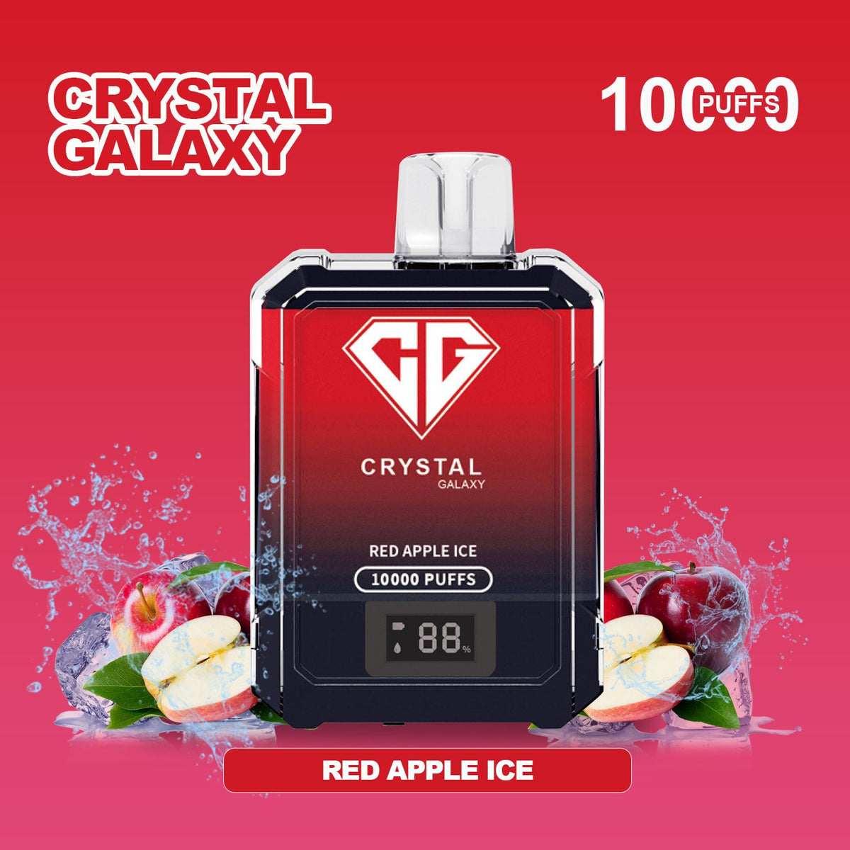 Crystal Galaxy 10000 Puffs Disposable Vape Box of 10 - Bulk Vape Wholesale