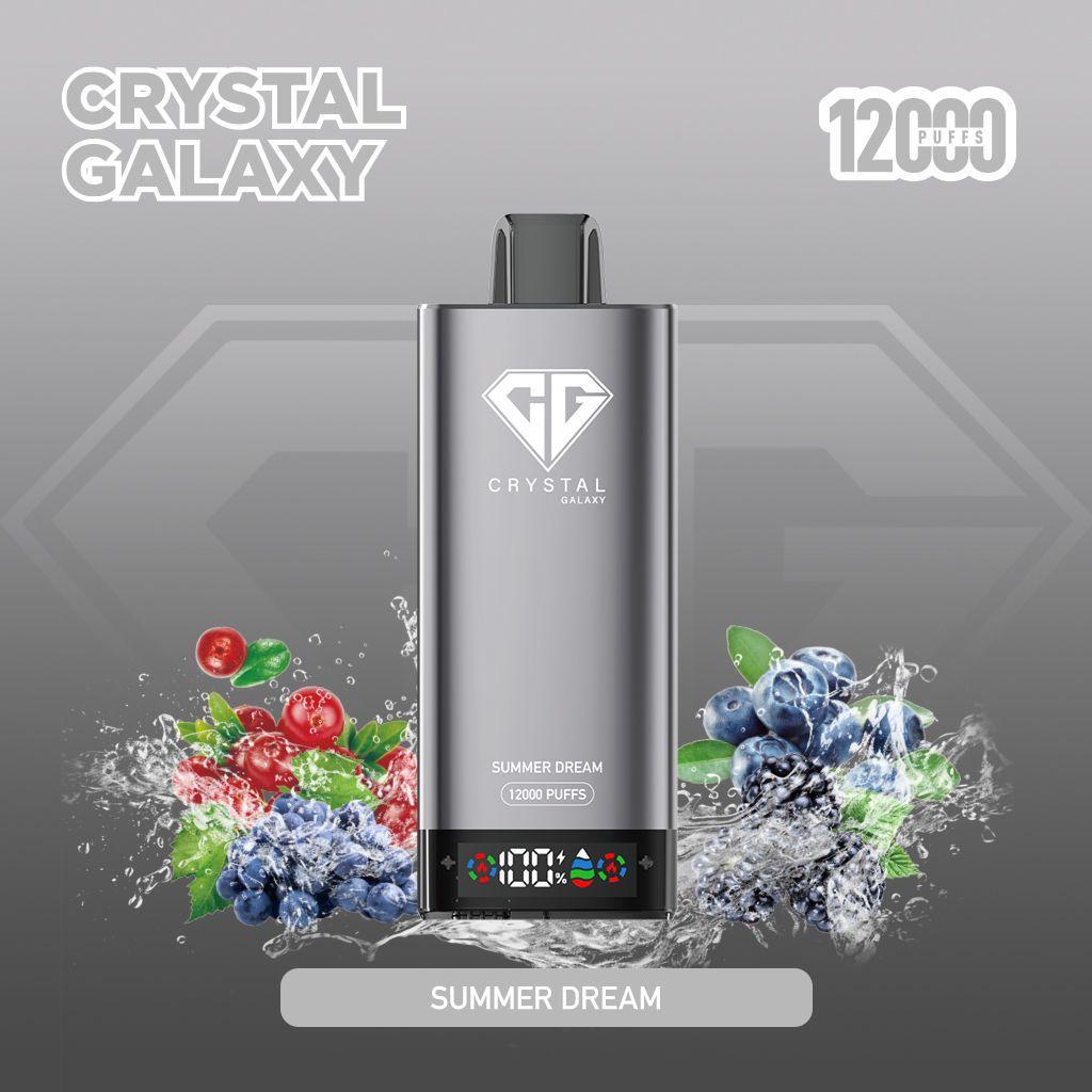 Buy Crystal Galaxy 12k Disposable Vape Box of 10 - Bulk Vape Wholesale