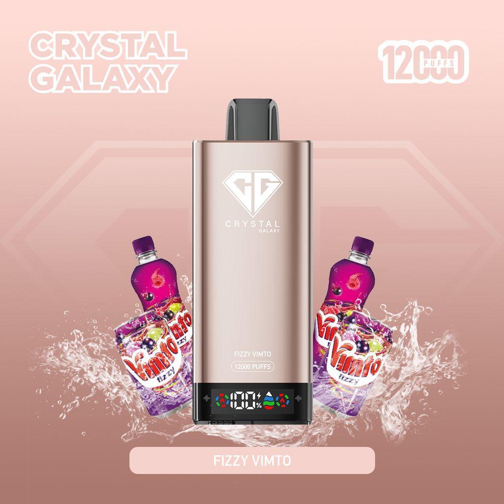 Buy Crystal Galaxy 12k Disposable Vape Box of 10 - Bulk Vape Wholesale