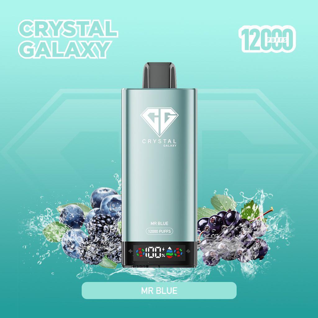 Buy Crystal Galaxy 12k Disposable Vape Box of 10 - Bulk Vape Wholesale
