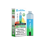 Crystal Prime Aura Bar 10000 Puffs Prefilled Pod Vape Kit Box of 5 Blue Razz Gummy Bear