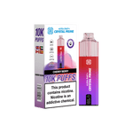Crystal Prime Aura Bar 10000 Puffs Prefilled Pod Vape Kit Box of 5 Cherry Berry