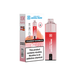 Crystal Prime Aura Bar 10000 Puffs Prefilled Pod Vape Kit Box of 5 Strawberry Watermelon
