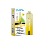 Crystal Prime Aura Bar 10000 Puffs Prefilled Pod Vape Kit Box of 5 Lemon Lime