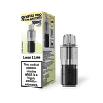 Crystal Pro CP 10k Replacement Pods Box of 5 Lemon Lime