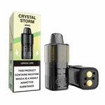 Crystal Storm Bar 12k Prefilled Refill Pods Pack of 5 Lemon & Lime