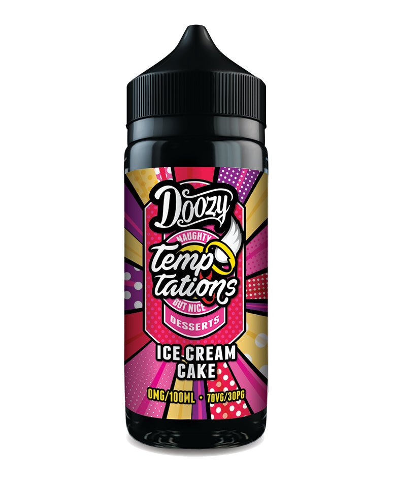 Doozy Temptation 100ml E-Liquid Ice Cream Cake