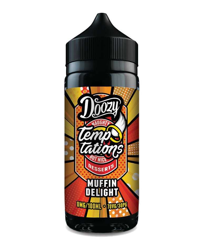 Doozy Temptation 100ml E-Liquid Muffin Delight