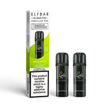 Elf Bar 600 Prefilled Replacement Pods Pack of 10 Apple Peach