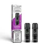Elf Bar 600 Prefilled Replacement Pods Pack of 10 Blueberry Raspberry