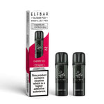 Elf Bar 600 Prefilled Replacement Pods Pack of 10 Cherry Ice