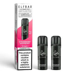 Elf Bar 600 Prefilled Replacement Pods Pack of 10 Strawberry Raspberry