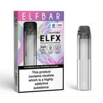 Elf Bar Elfx Refillable Pod Vape Kit Silver