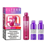 Elf Bar Plus 50 Vape Kit ( Box of 5) Ruby Edition