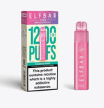 Elfbar 1200 Puffs 2 in 1 Prefilled Pod Kit Pack of 5 Raspberry Peach