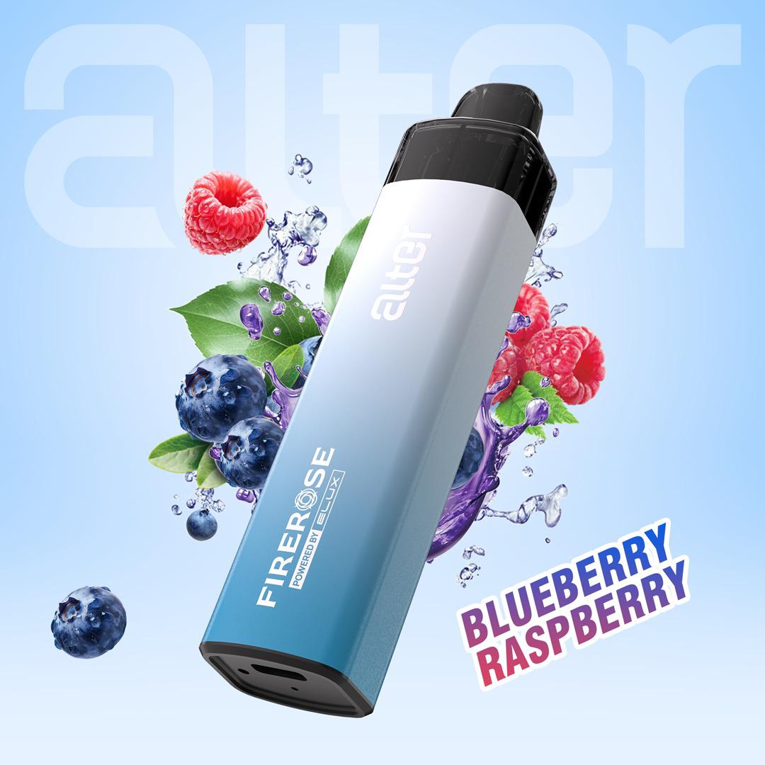 Elux Firerose Alter 7000 Box of 5 Blueberry Raspberry