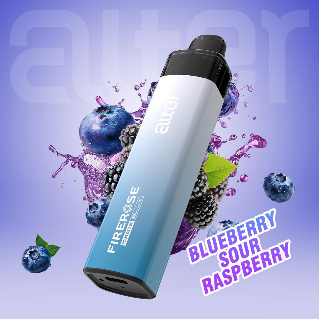Elux Firerose Alter 7000 Box of 5 Blueberry Sour Raspberry