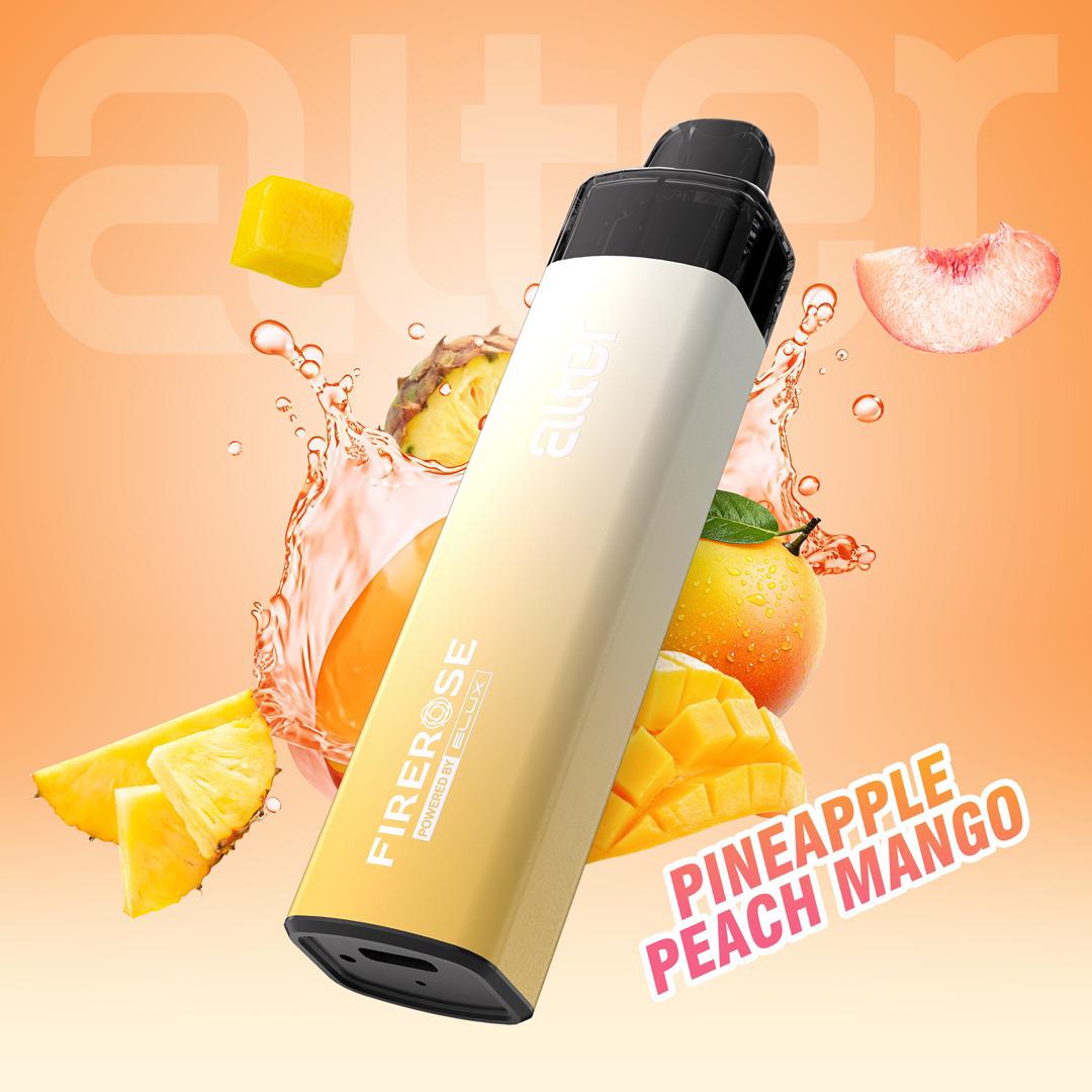 Elux Firerose Alter 7000 Box of 5 Pineapple Peach Mango