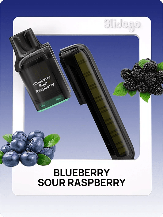 Elux FireRose Slidego 40K Pods Pack of 5 Blueberry Sour Raspberry