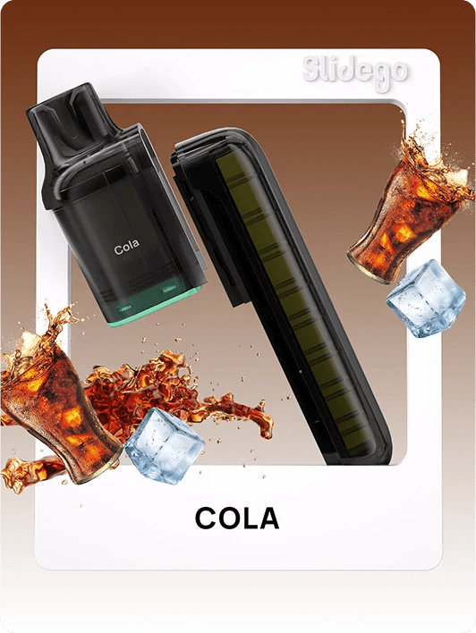 Elux FireRose Slidego 40K Pods Pack of 5 Cola