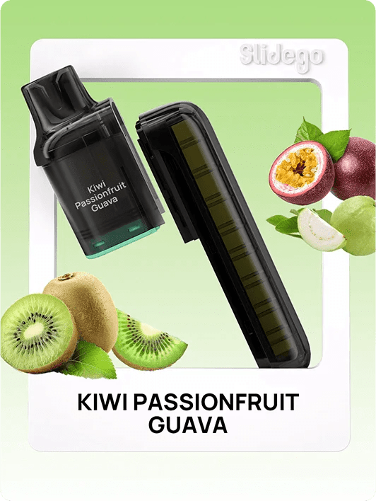 Elux FireRose Slidego 40K Pods Pack of 5 Kiwi Passionfruit Guava