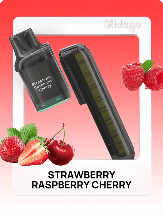 Elux FireRose Slidego 40K Pods Pack of 5 Strawberry Raspberry Cherry