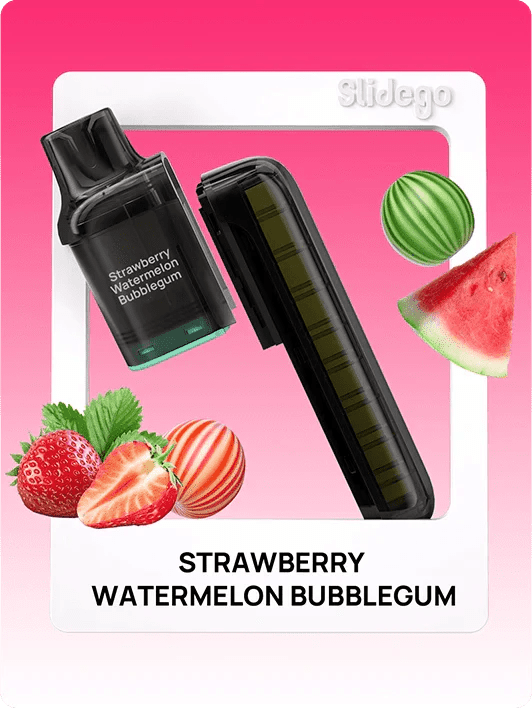 Elux FireRose Slidego 40K Pods Pack of 5 Strawberry Watermelon Bubble Gum