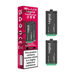 Elux Legend 1500 Replacement Pods Pack of 2 Strawberry Raspberry Cherry