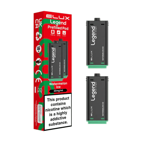 Elux Legend 1500 Replacement Pods Pack of 2 Watermelon