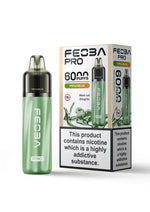 Feoba Pro 6000+ Prefilled Pod Vape Box of 5 Triple Melon