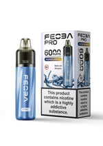 Feoba Pro 6000+ Prefilled Pod Vape Box of 5 Blue Razz Lemonade
