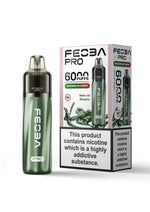 Feoba Pro 6000+ Prefilled Pod Vape Box of 5 Watermelon Cherry